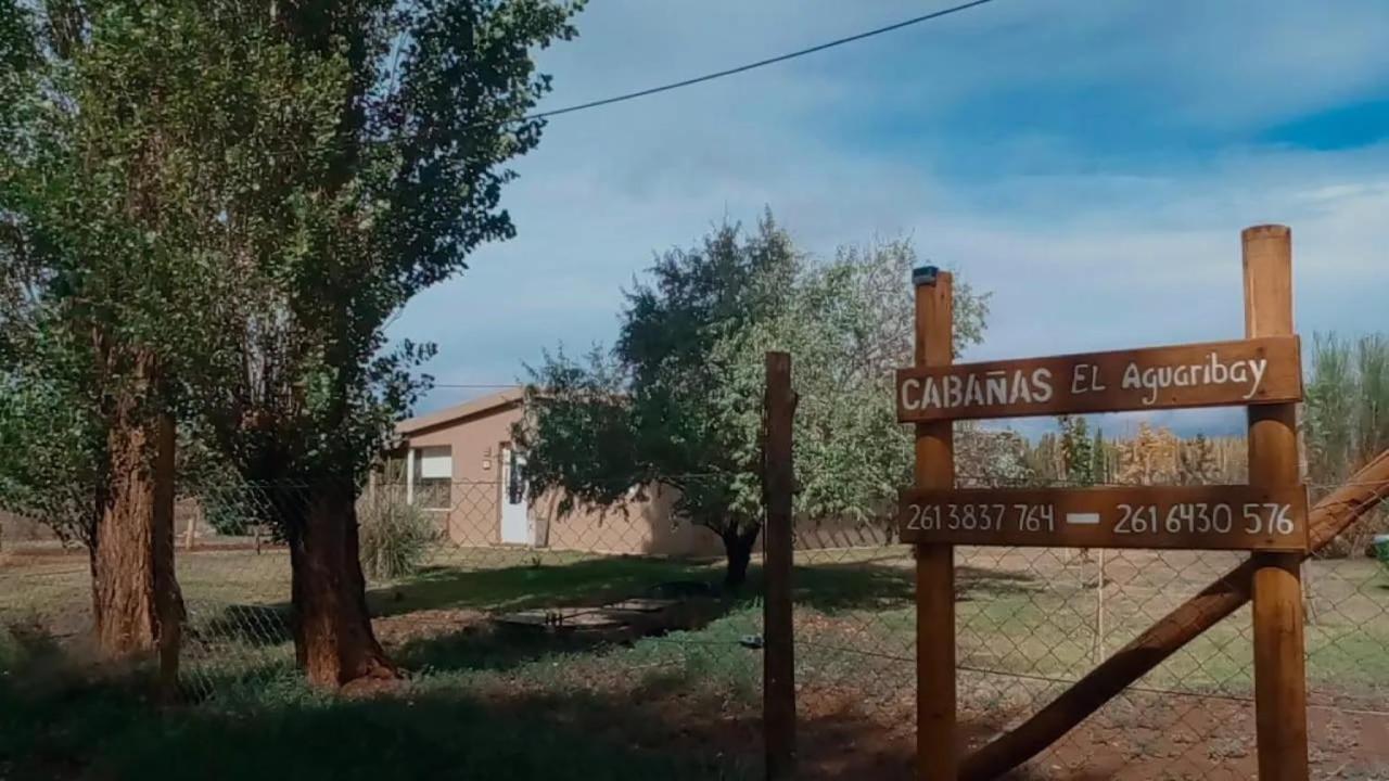 Cabañas EL AGUARIBAY Barreal Exterior foto